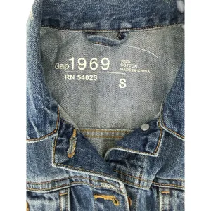 Gap 1969 Womens Small Denim Jeans Side Stripe 100% Cotton Blue Jeans thumbnail 8