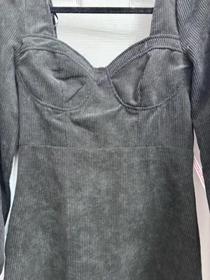 Corduroy Missguided Dress thumbnail 4