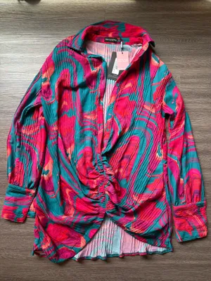 Pretty Little Thing Multicolor Dress thumbnail 1