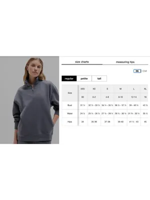New Athleta S Forever Fleece 1/4 Zip Sweatshirt Breaker Blue Small Regular thumbnail 5