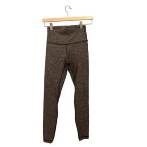 Lululemon Wunder Under Hi-Rise Tight *28" Heathered Black #4 thumbnail 6