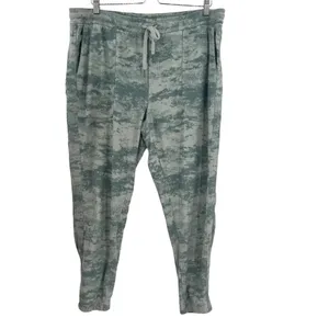 Athleta Farallon Jogger Fog Camo Coast Sweatpants‎ Green Size XL thumbnail 3