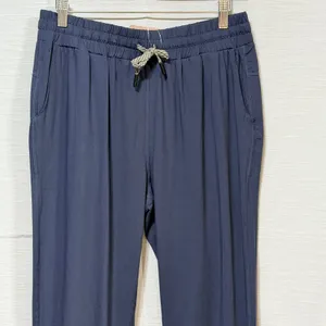 MTN OPS Womens Navy Blue Active Jogger Pants Elastic Waist Hiking Gym Size Large thumbnail 5
