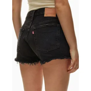 ✨LEVIS 501 Original Cutoff Black Sz 28 Shorts✨ thumbnail 2