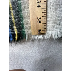 Old Navy Blanket Scarf Tartan Plaid Fringe Oversized Multicolor Unisex‎ OS thumbnail 7