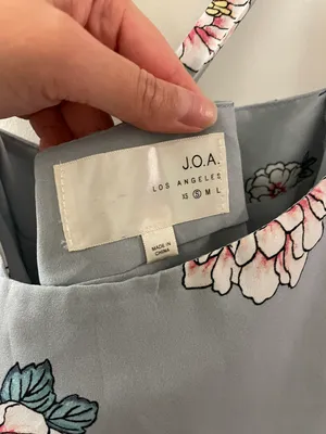J.O.A. Floral Tie Tank thumbnail 2