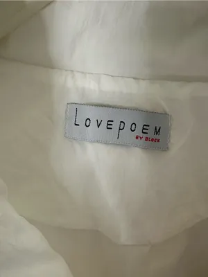 LovePace Cropped Quilted Puffer Jacket in White thumbnail 6