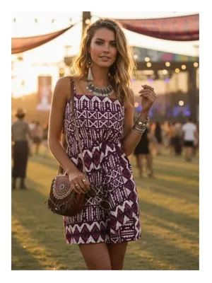Anthropologie x Yoana Baraschi 𖣨 Tribal Print Faux Wrap Dress 𖣨 Pink Red 𖣨 8 thumbnail 2