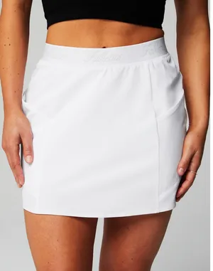 Fabletics White Woven Pocket Skirt with Built-In Short Size X-Large XL thumbnail 11