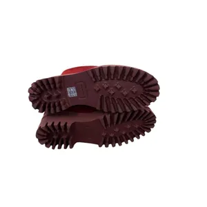 Paloma Barcelo Mid-Calf Platform Shoes in Dark Orange 37 thumbnail 6