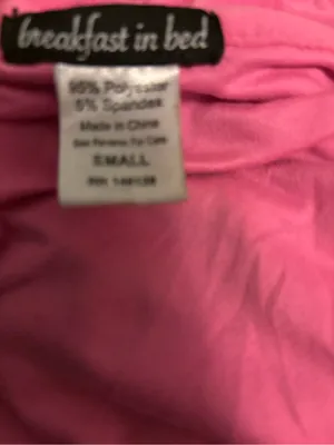 Women's Pink Short-Sleeve Button Pajama Set with Pocket Embroidery thumbnail 6