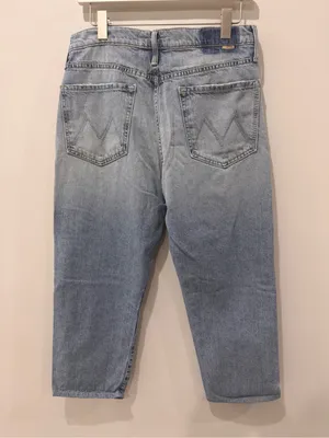 MOTHER Sz 30 The Huffy Flood in Merry Light Wash thumbnail 3