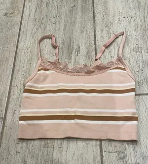 Aerie Striped Cropped Cami thumbnail 5