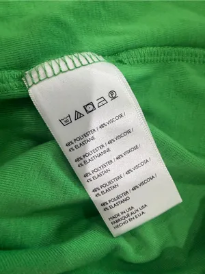 Bright Green Short Sleeve Mini Dress thumbnail 3