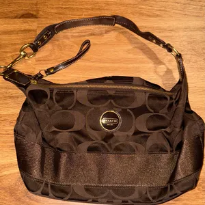 Coach Black Signature Shoulder Bag thumbnail 1