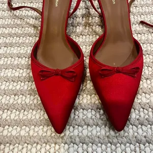 Reformation Wade 50MM Satin Kitten Heels thumbnail 7
