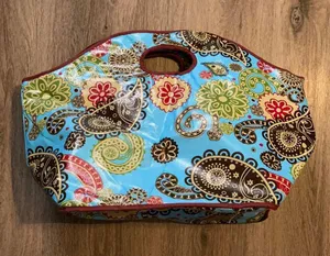Insulated Tote Bag Blue thumbnail 2