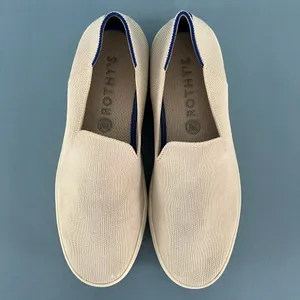Rothy’s The Original Slip On Sand Beige Washable Sneakers thumbnail 7