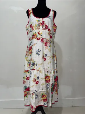 Betsey Johnson Riviera Floral Midi Dress thumbnail 5