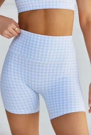 Kimberly C Plaid Active Shorts thumbnail 1