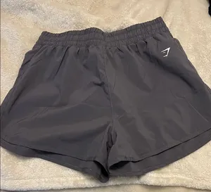 Gymshark Charcoal Women's Athletic Shorts thumbnail 1