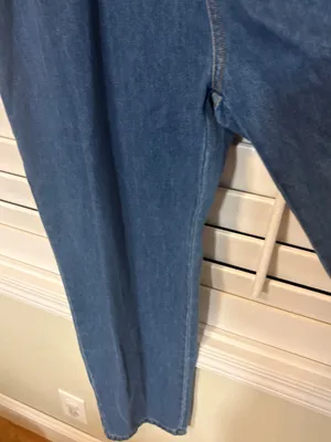&merci Denim Jumpsuit Size Large thumbnail 7