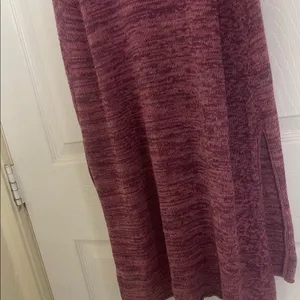 Free people Sleeveless Maroon Tunic with Beige Pattern thumbnail 3
