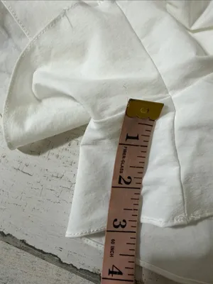 LeLe Brady Corset Mini Romper. Off White thumbnail 12