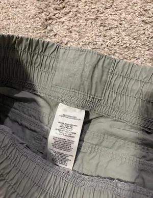 Women’s Calvin Klein Performance Pants Puffy Loose Pants Green Grey EUC SIZE XS thumbnail 3