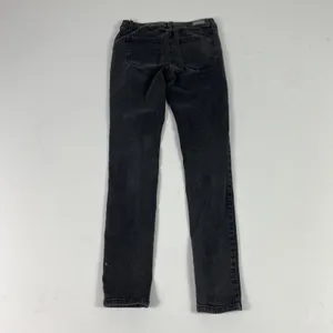 Juicy Couture Jeans Womens 2 Gray Charcoal Wash Mid Rise Skinny Stretch‎ Denim thumbnail 2
