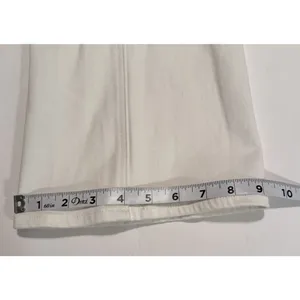 Aritzia Denim Forum Jeans Sz 25x28L Twiggy High Rise Flare White Retro Festival‎ thumbnail 9