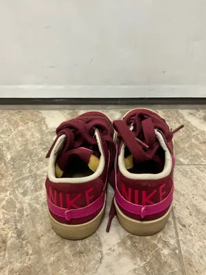 Nike Women's Size 5.5 Blazer Low '77 Jumbo DQ1470 101 SNeaker Trainer purple thumbnail 2