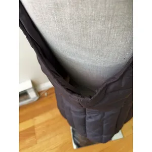 Kenneth Cole Reaction Chocolate Brown Warm Layering Down Puffer Vest Jacket Sz L thumbnail 11