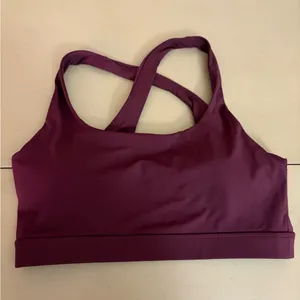 Women's Burgundy Sports Bra thumbnail 5