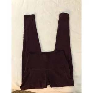 Aerie Chill Play Move red leggings with pockets Size Small thumbnail 3