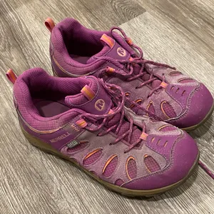 Merrell chameleon low lace hiking shoes dark purple 6 women’s thumbnail 1