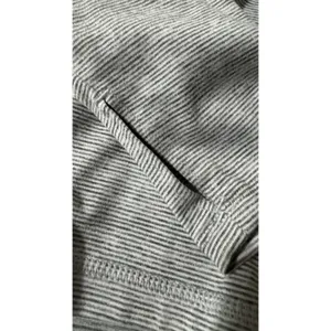 Old Navy Active Womens Gray‎ Space Dye Quarter Zip Pullover Thumbholes Large thumbnail 5