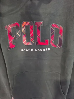 NWT- Polo by Ralph Lauren Men’s Forest Green Hooded Sweatshirt with Tartan Polo Size XL thumbnail 4