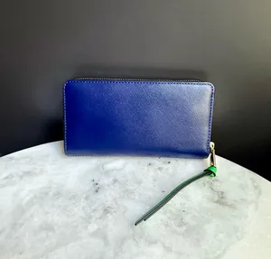 Marc Jacobs NWT Marc Jacobs The Snapshot J-Marc Zip Around Wallet Saffiano Colorblock thumbnail 3