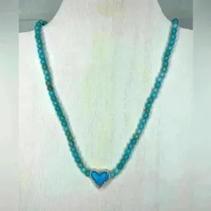 Kendra Scott Beaded Ari Heart Necklace thumbnail 2
