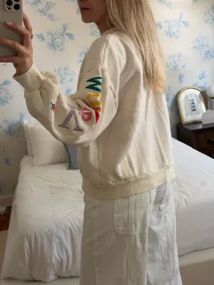 Yellow the Label Sweatshirt  thumbnail 3