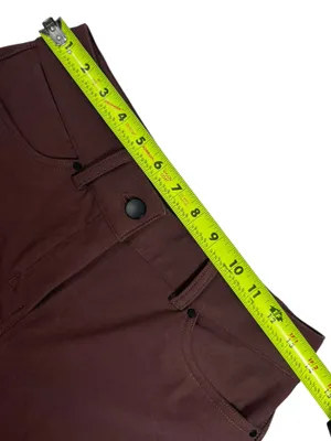Lululemon City Sleek 5 Pocket Wide-Leg High-Rise Pant Utilitech Roasted Brown thumbnail 9