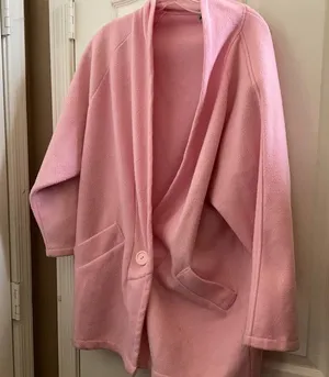FINAL MARKDOWN A’MILANO oversized fleece jacket medium thumbnail 1