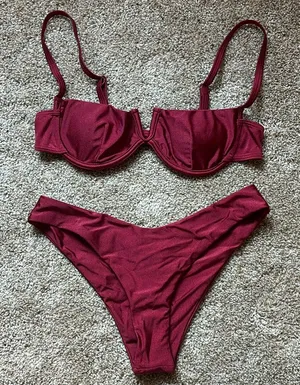 SheIn Bikini Clam Shell Set thumbnail 1