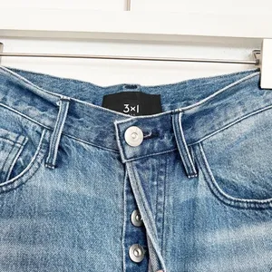 3x1 Higher Ground Jeans Size 25 Blue Denim Button Fly‎ Distressed Alternative thumbnail 5