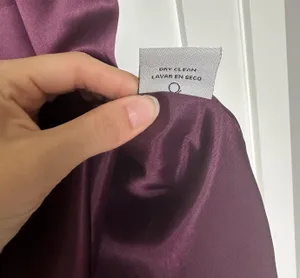 Purple Silk Dress thumbnail 9