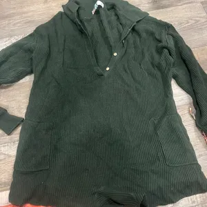 Free People Picnic Sweater Romper size M thumbnail 2