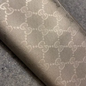 Gucci Imprime Bronze Metallic Monogram Wallet AUTHENTIC thumbnail 3