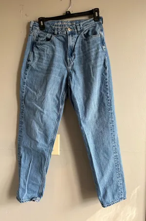 American Eagle Mom Jeans Size 6 Regular thumbnail 1