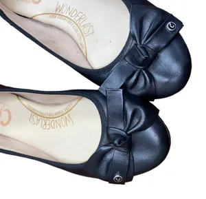 Circus by Sam Edelman Connie Leather Ballet Flat size 8 black thumbnail 6